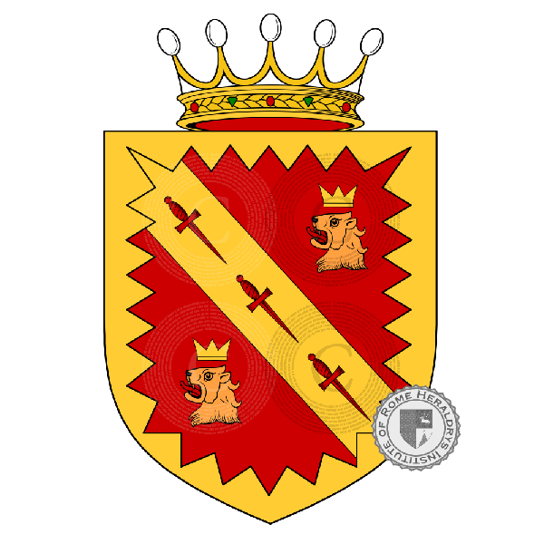 Coat of arms of family Rumbo