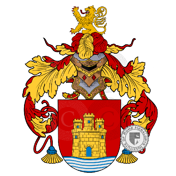 Coat of arms of family del Rio