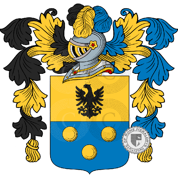 Coat of arms of family Travagliante