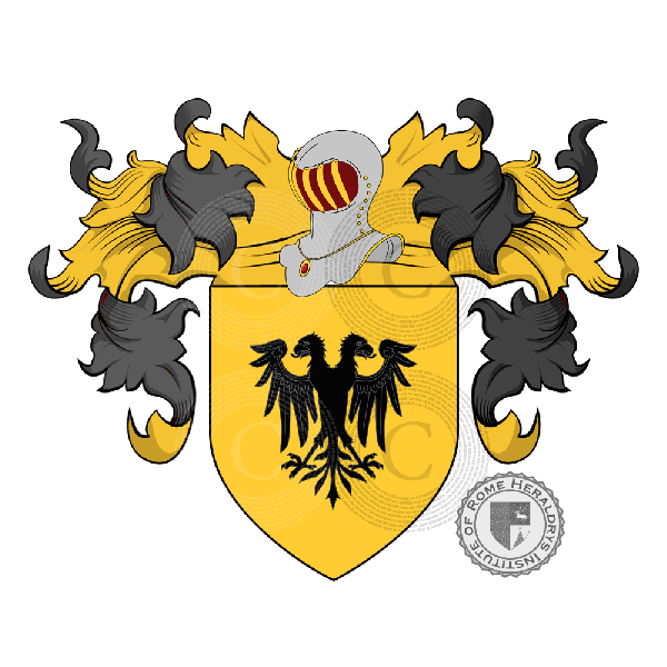 Coat of arms of family Cignotti