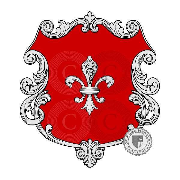 Escudo de la familia Lucattelli