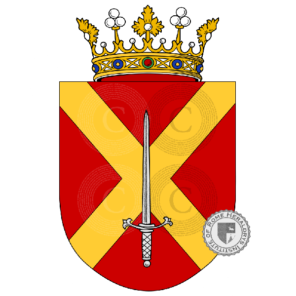 Coat of arms of family Orellana