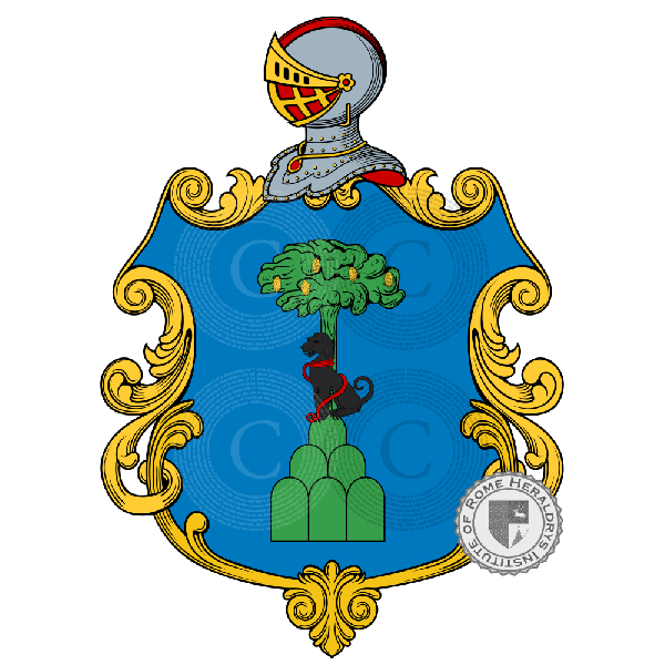 Escudo de la familia Buonamici