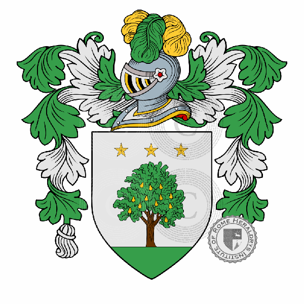 Coat of arms of family Pirella