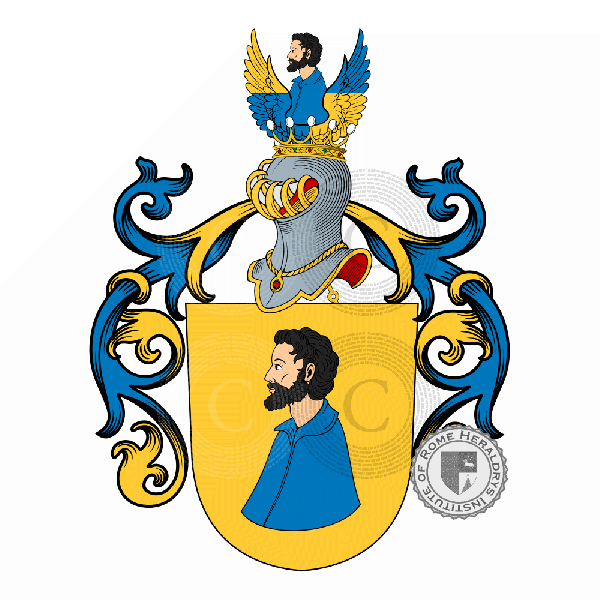 Coat of arms of family Straub