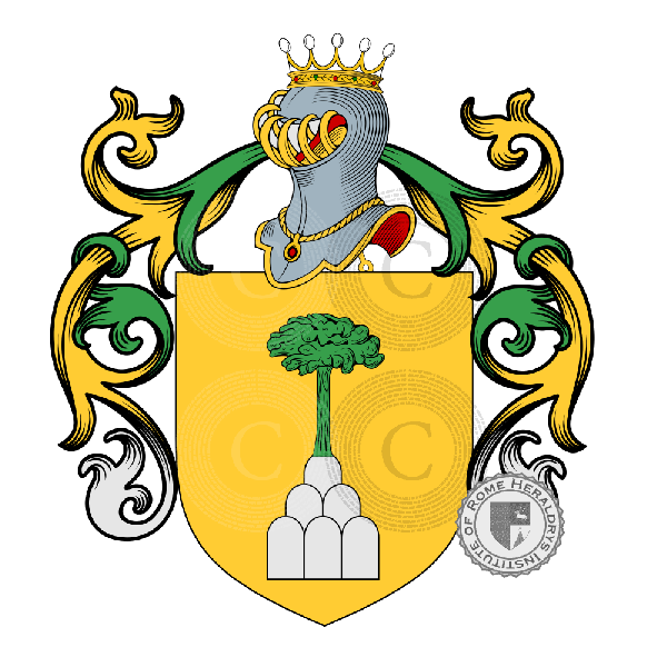 Escudo de la familia Panuzzi