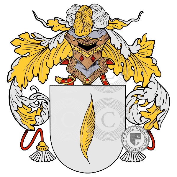 Coat of arms of family Padrino