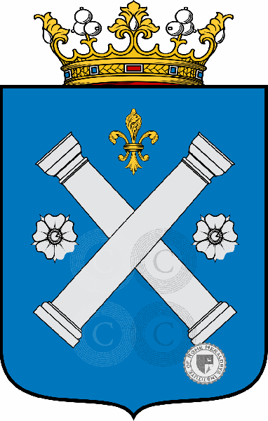 Coat of arms of family Maiorana,  Majorana, Maiorano o Majorano