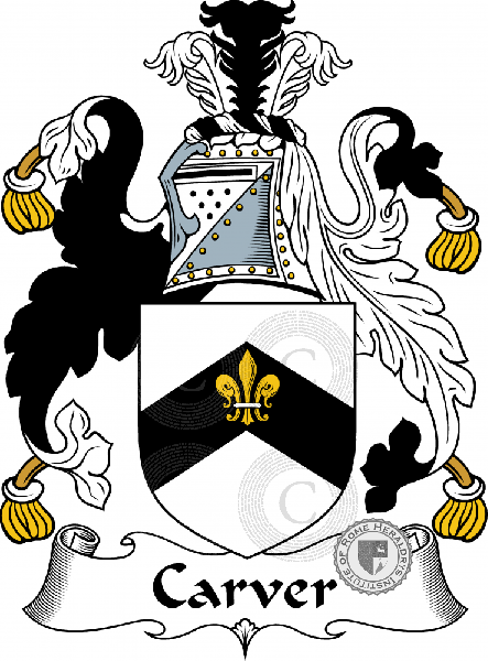 Coat of arms of family Carver