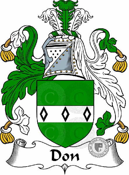 Coat of arms of family Don
