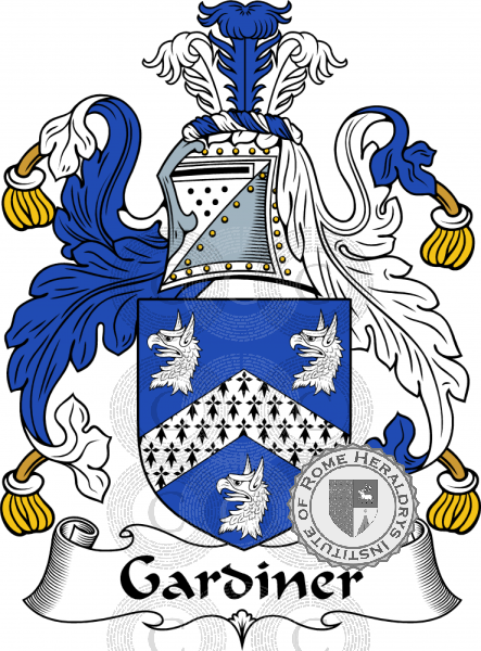 Wappen der Familie Gardiner