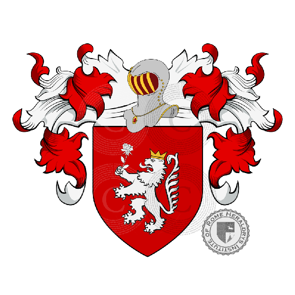 Coat of arms of family melegari