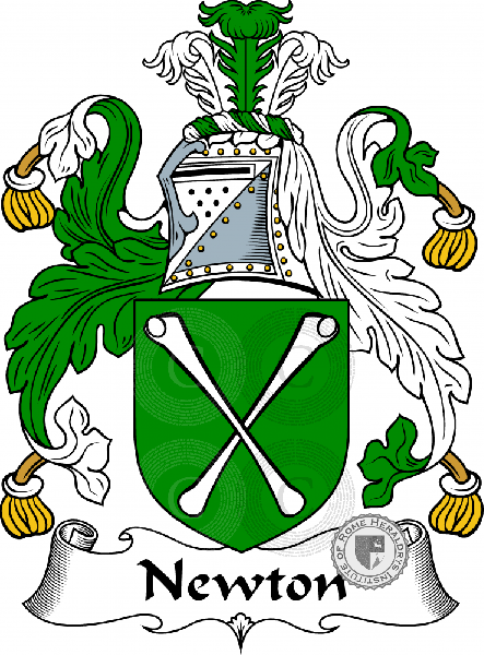 Coat of arms of family Newton