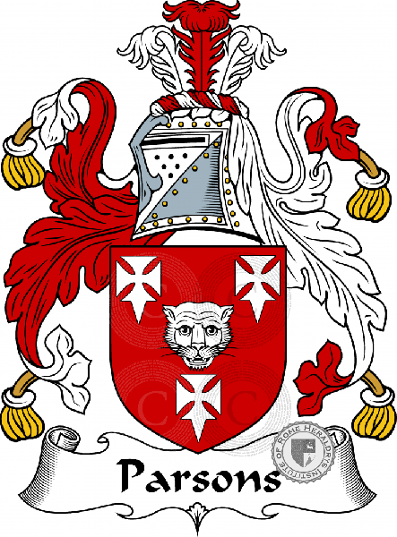 Wappen der Familie Parsons