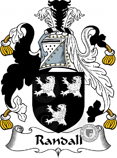 Coat of arms of family Randall