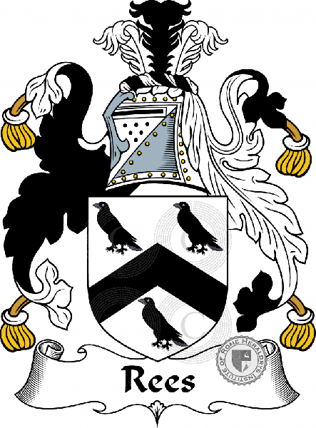 Wappen der Familie Rees