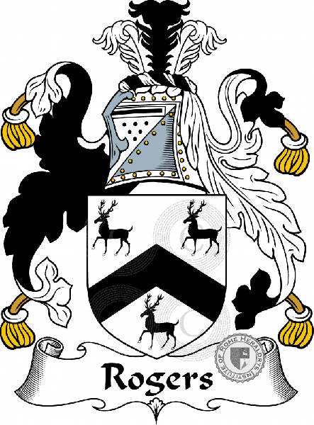 Coat of arms of family Rogers