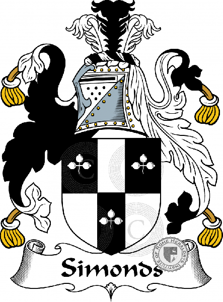 Coat of arms of family Simonds