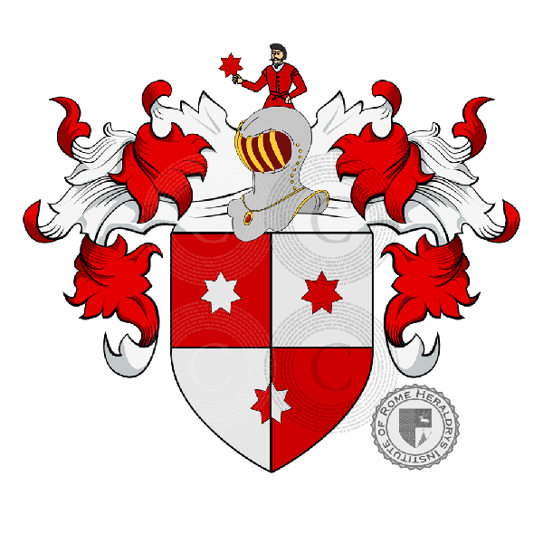 Coat of arms of family Fossati