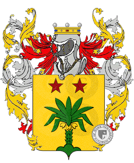 Coat of arms of family Palmiotti