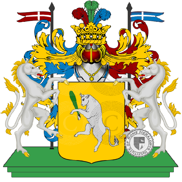 Coat of arms of family massari