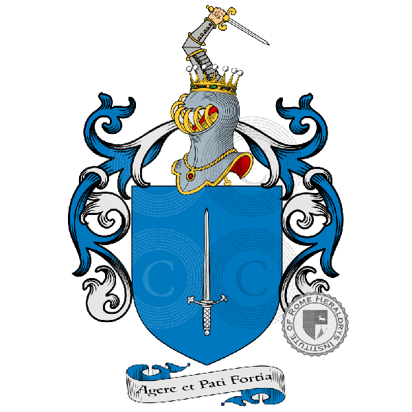 Coat of arms of family de Rolland