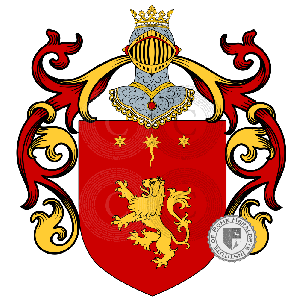 Coat of arms of family Licata
