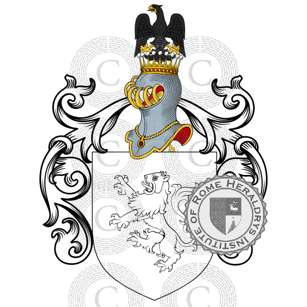Escudo de la familia Malvicini