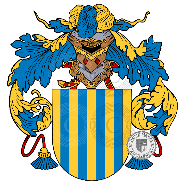 Coat of arms of family Ponce