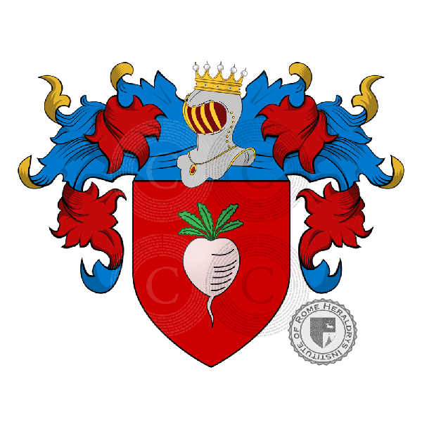 Coat of arms of family Navone
