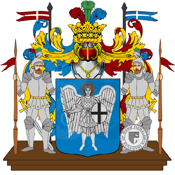 Coat of arms of family arcangelo