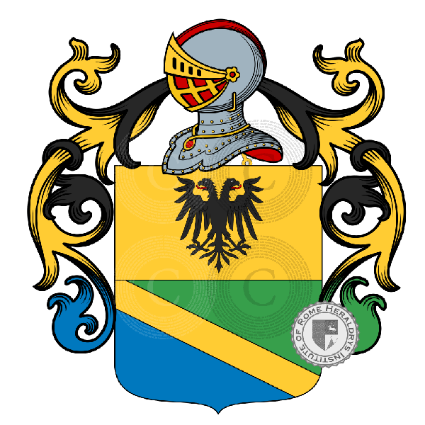 Coat of arms of family Carpino