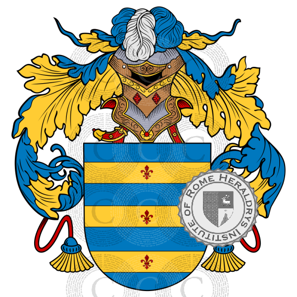 Coat of arms of family Ravelo