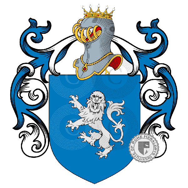 Coat of arms of family Mompiani