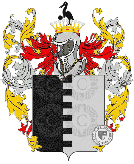 Wappen der Familie cattaneo    