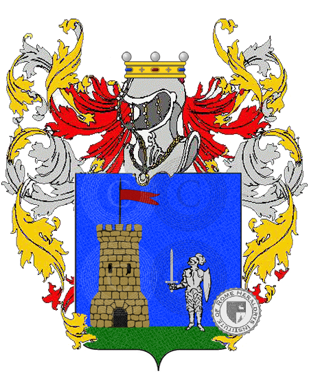 Coat of arms of family minopoli    