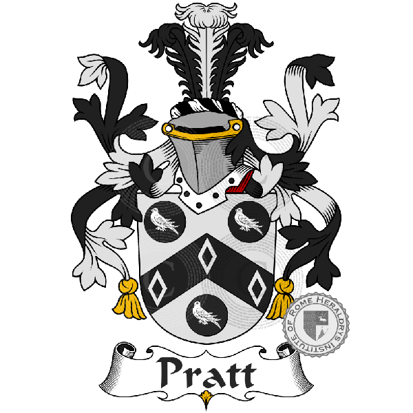 Coat of arms of family Pratt