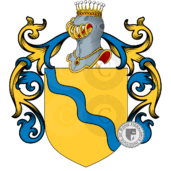Coat of arms of family Pasolini dall