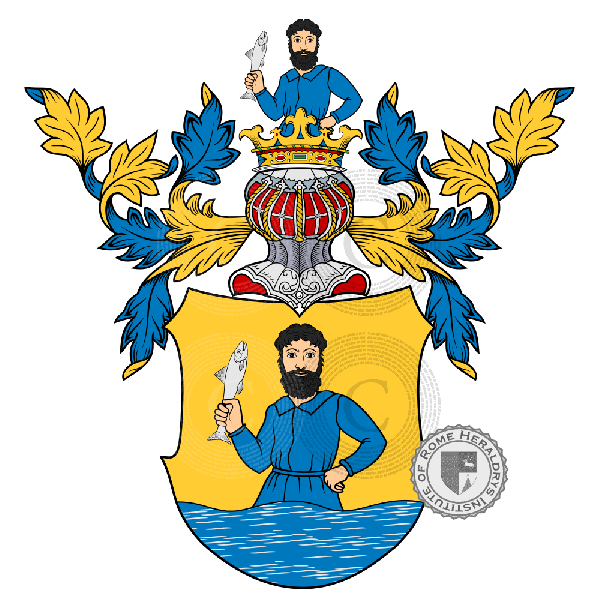 Coat of arms of family Teichmann