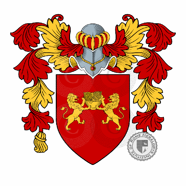 Coat of arms of family Moscatelli
