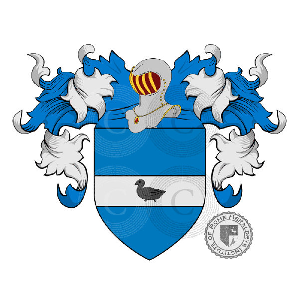 Coat of arms of family Rodeghiero