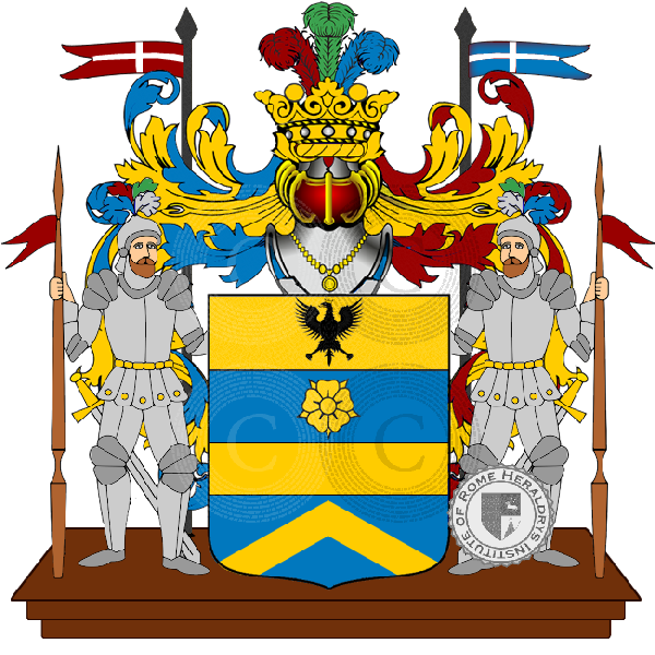 Wappen der Familie Aldovrandi Marescotti