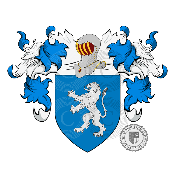 Coat of arms of family Leone  (Tortona, Bologna, Milano)