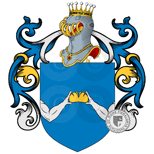 Coat of arms of family Mollica