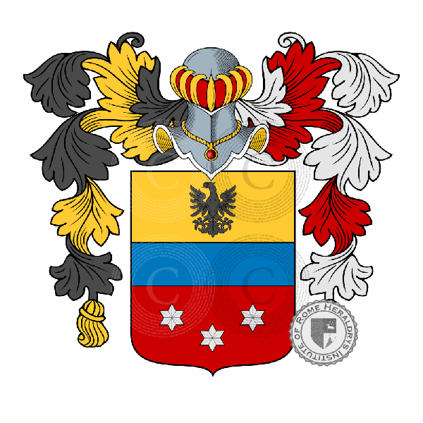 Wappen der Familie Pandolfi