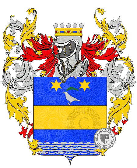 Coat of arms of family polidori    