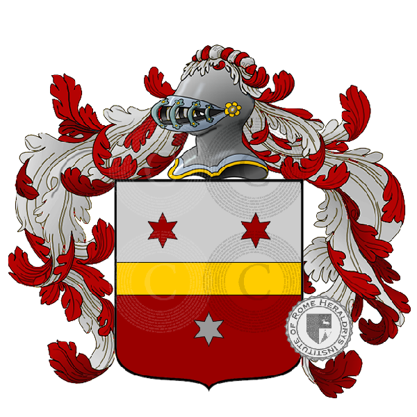 Coat of arms of family sensi    
