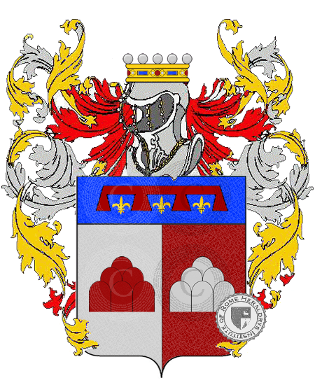 Coat of arms of family virgili    