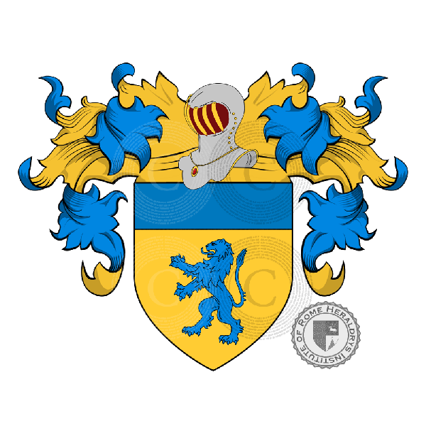 Wappen der Familie tortato    