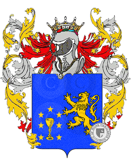 Coat of arms of family oddo    